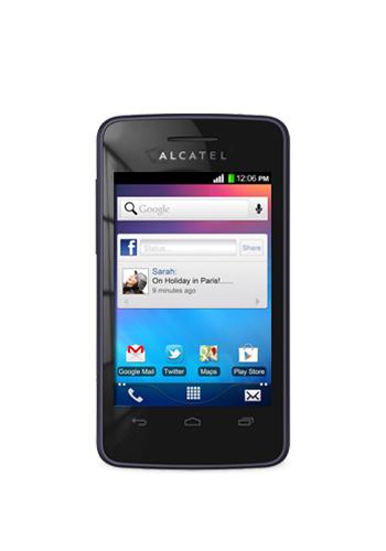 Alcatel One Touch T'Pop Black